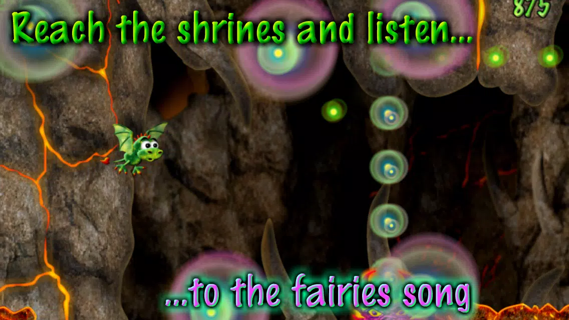 Screenshot di Little Dragon - One Touch Flying Game