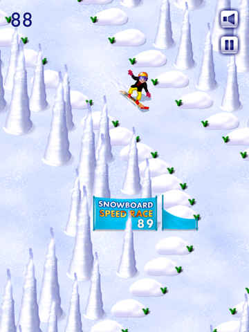 Snowboard Speed Race iPad Screenshots
