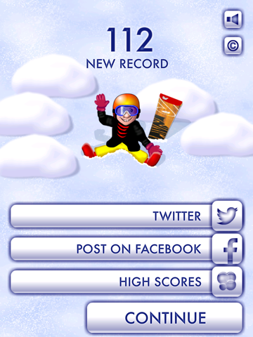 Snowboard Speed Race iPad Screenshots