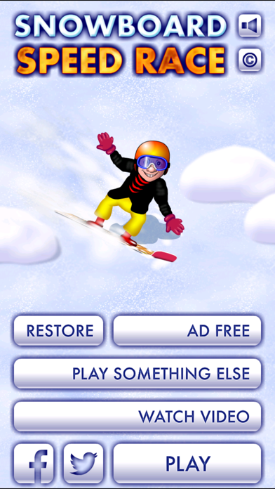 Snowboard Speed Race Screenshots