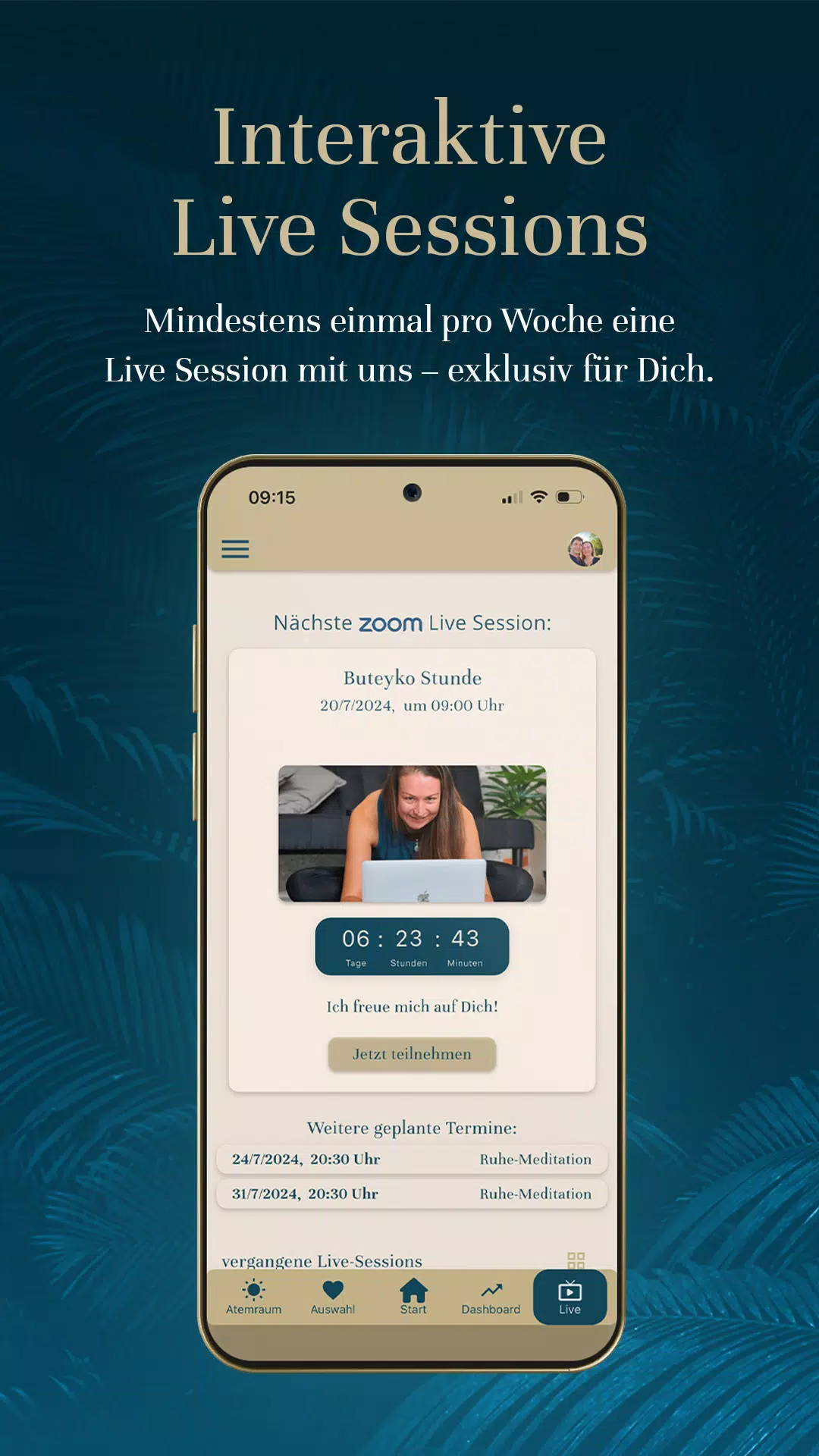 AtemFlow:Atemübungen & Buteyko Screenshots
