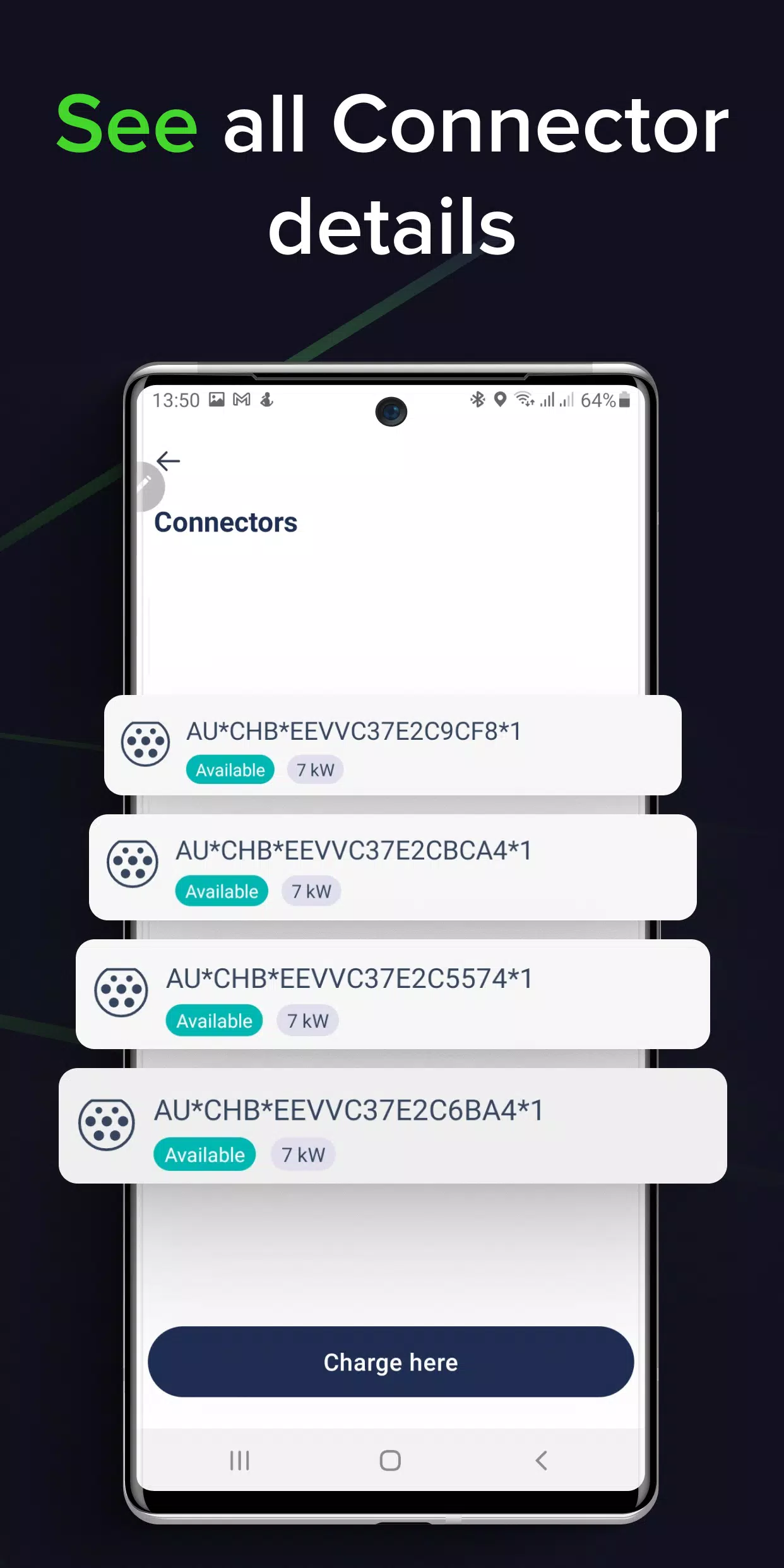 Charge Hub Screenshots