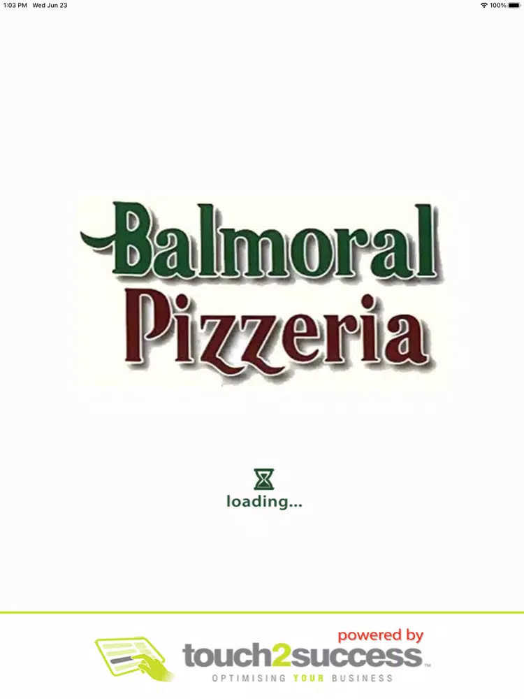 Balmoral Pizzeria iPad Screenshots