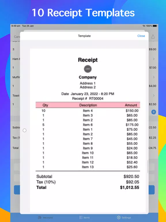 تصاویر POS app, Point of Sale System iPad