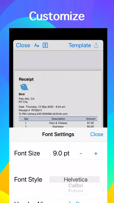 تصاویر POS app, Point of Sale System