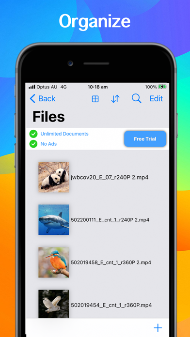 VideoPlayer+ MP4 video player Screenshots
