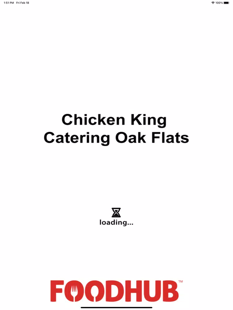 Chicken King Catering Oak iPad Screenshots