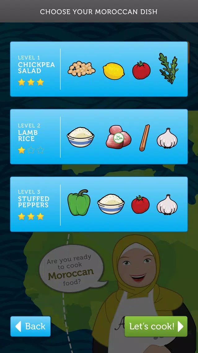 Capturas de pantalla de Amina's Kitchen