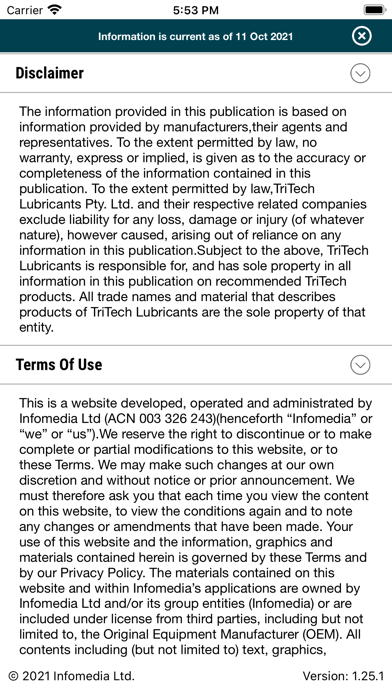 NetLube TriTech Australia Screenshots