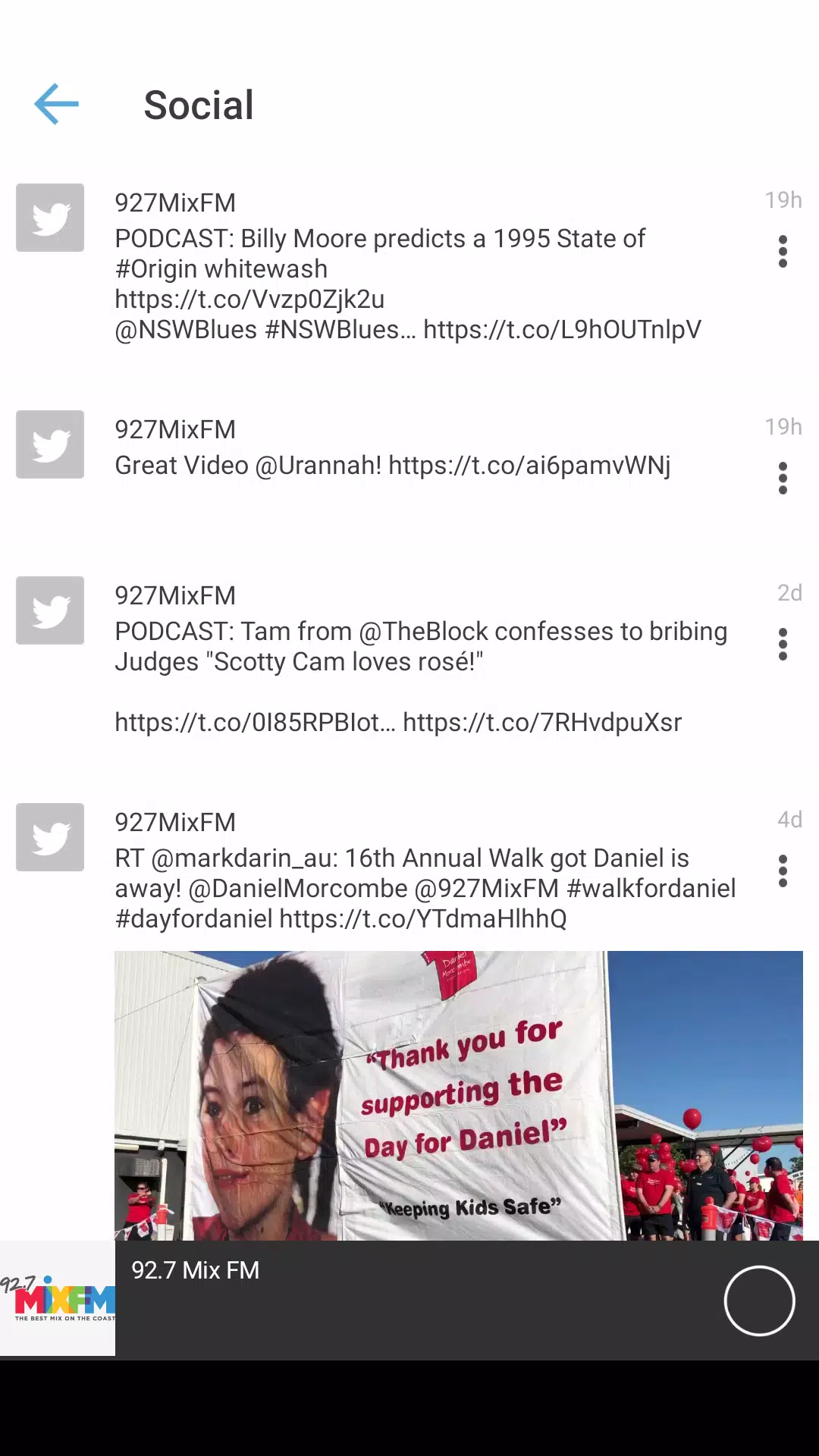 92.7 MIX FM Sunshine Coast Screenshots