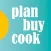 Plan Buy Cook meal planner