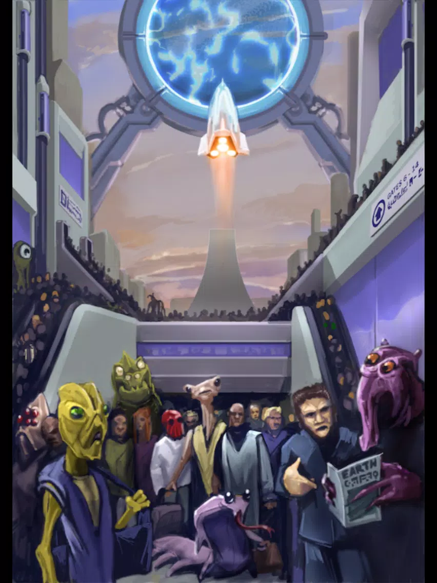 ภาพหน้าจอของ Gamebook Adventures: Infinite Universe iPad