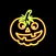 Ghostly Halloween stickers
