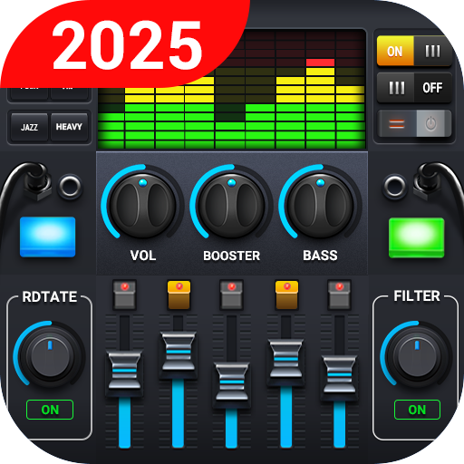 Equalizer- Bass Booster&Volume Equalizer- Bass Booster&Volume