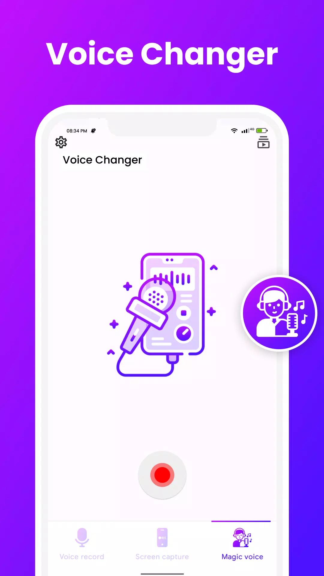 Magic Voice - Voice Recorder Screenshots