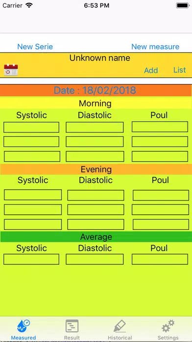 Auto Mesure Screenshots