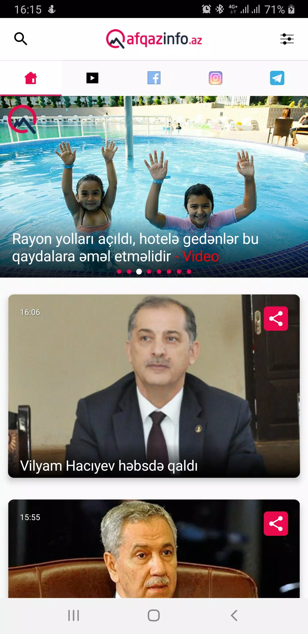 Qafqazinfo Screenshots