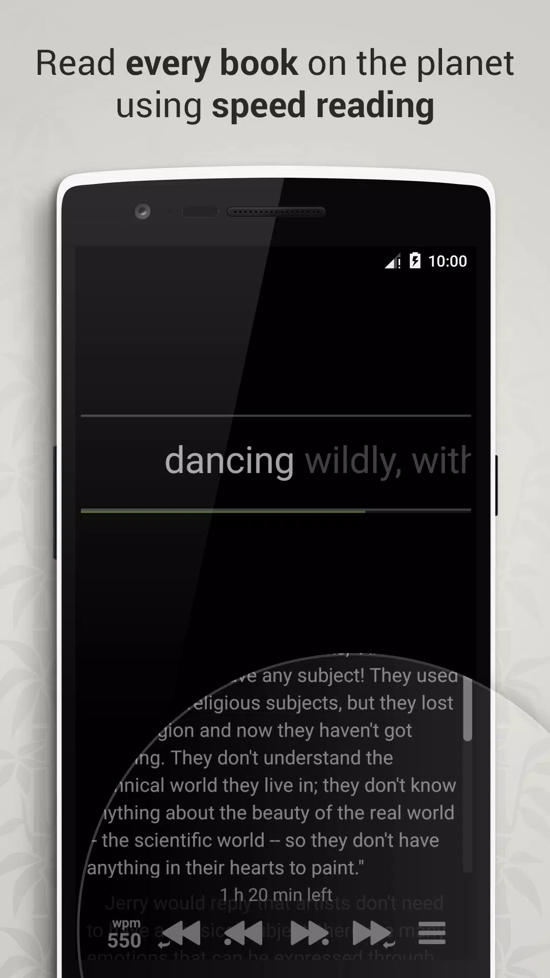 Reedy. Intelligent reader Screenshots