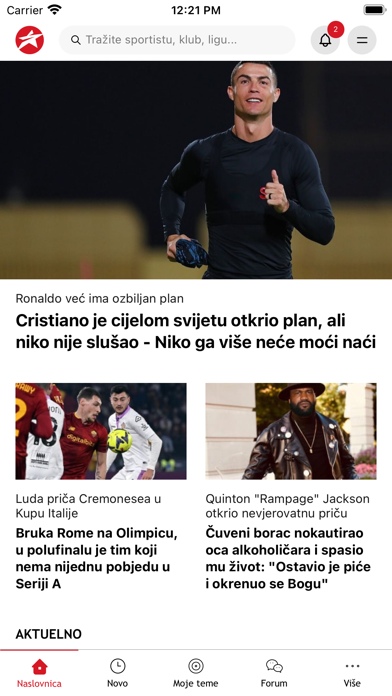 SportSport.ba Screenshots