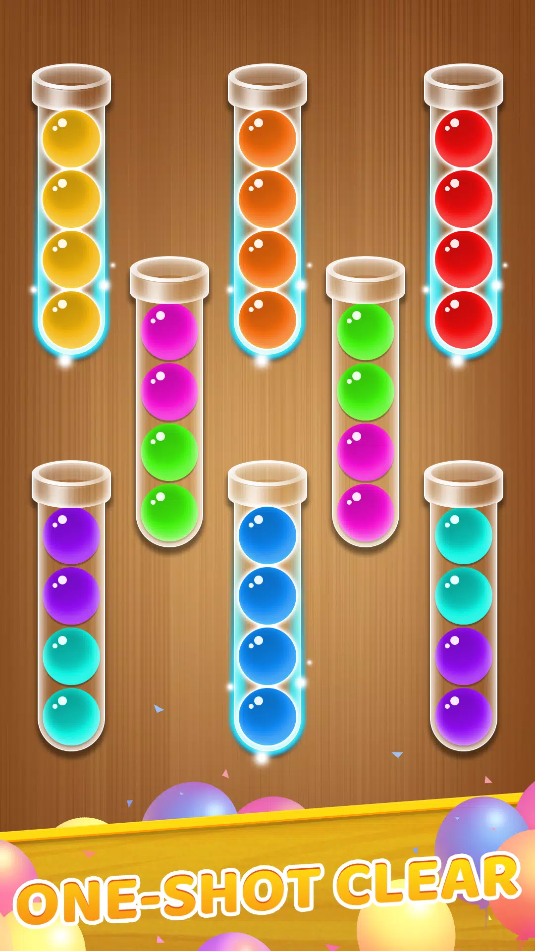 Woody Ball Sort: Color Puzzle Screenshots