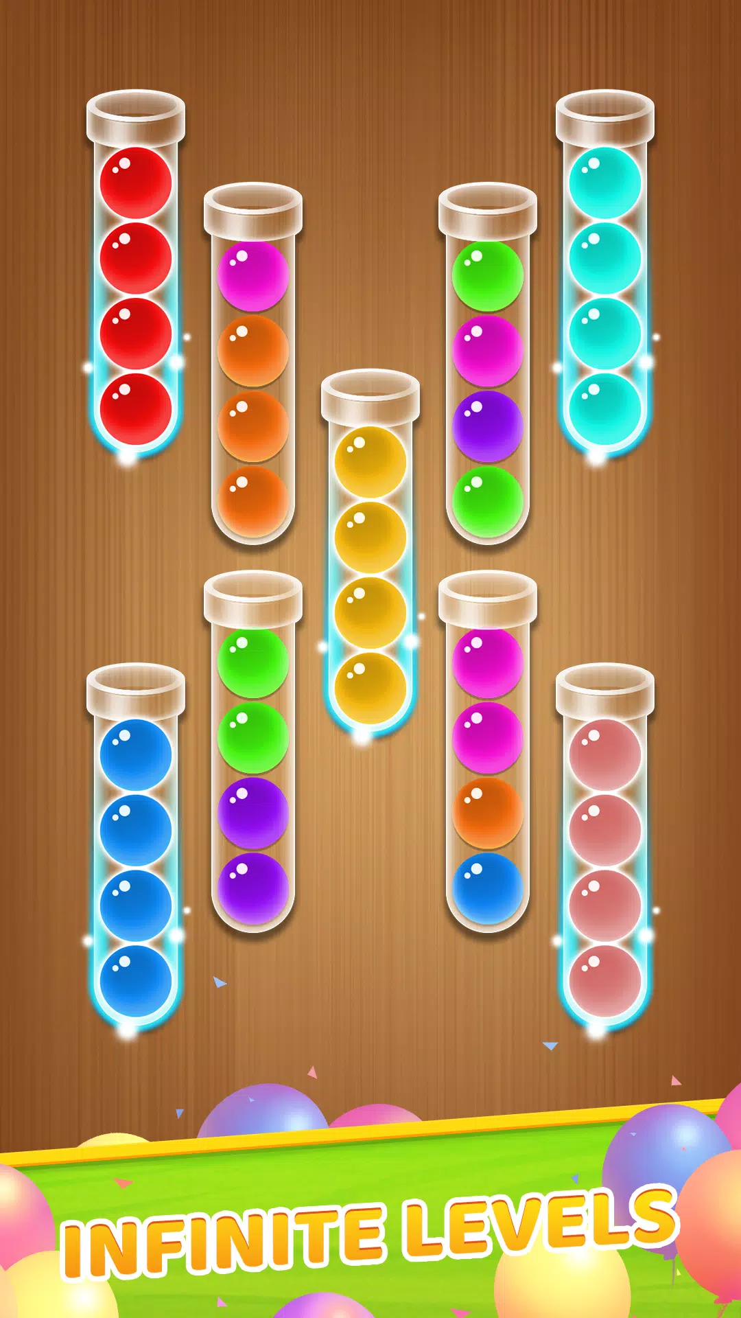 Woody Ball Sort: Color Puzzle Screenshots