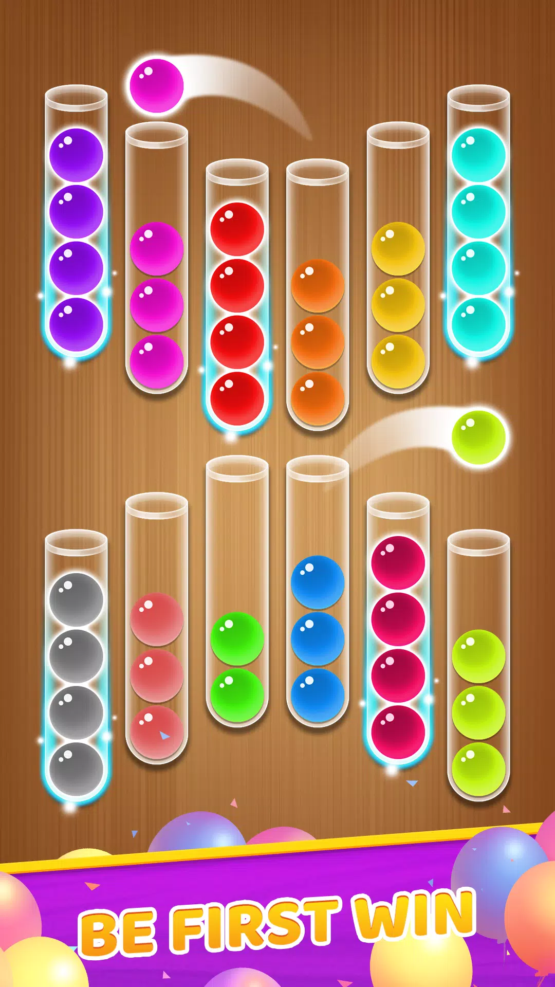 Woody Ball Sort: Color Puzzle Screenshots