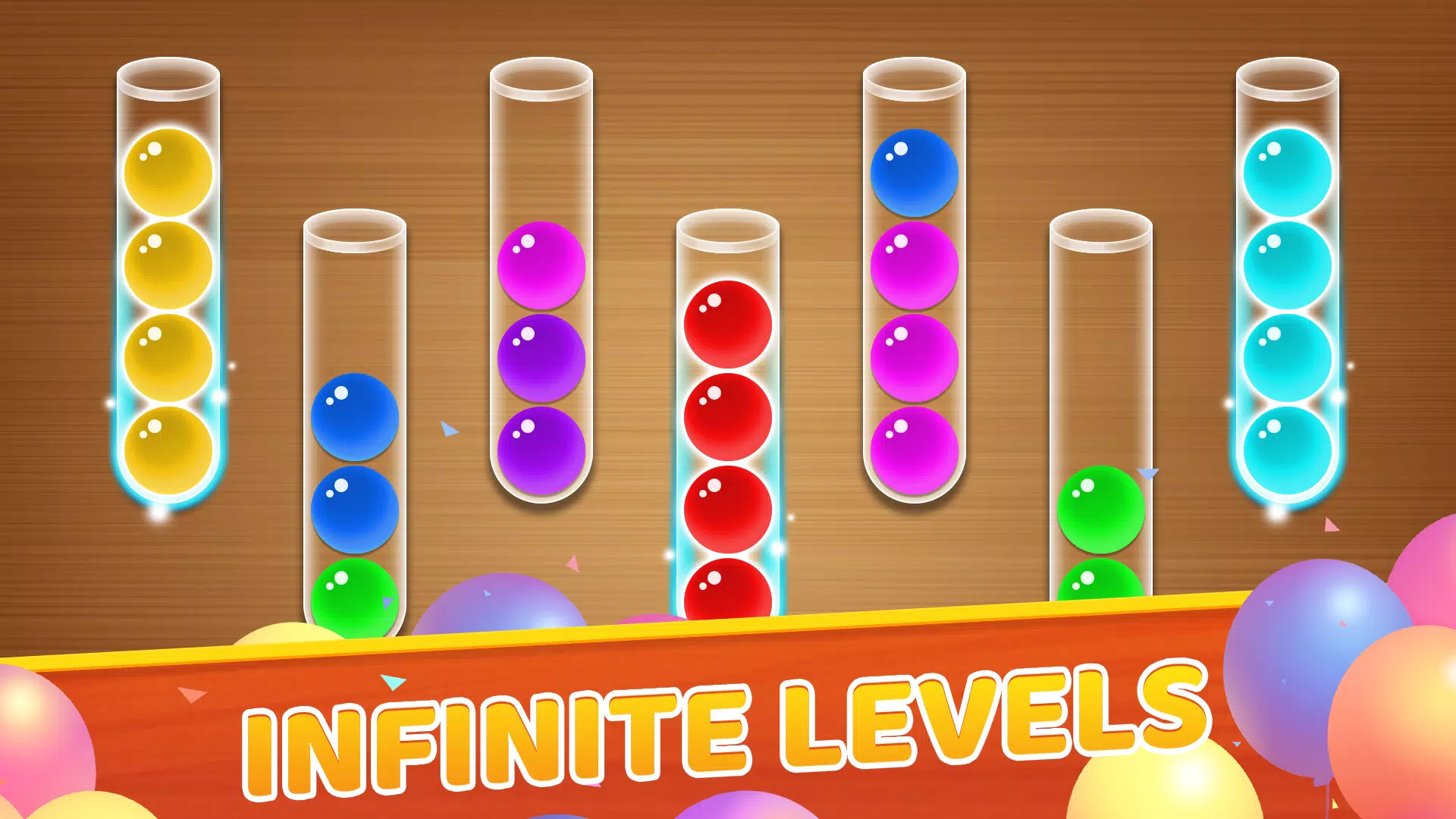 Woody Ball Sort: Color Puzzle Screenshots