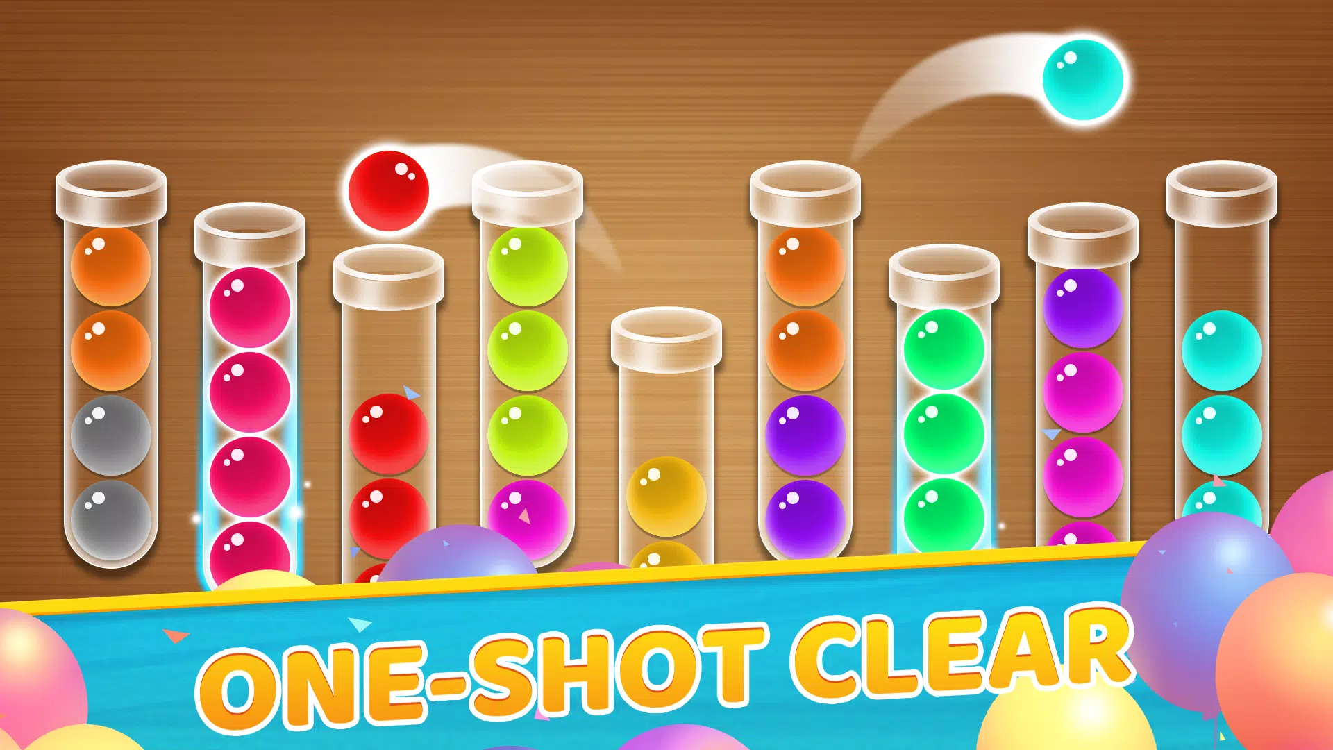 Woody Ball Sort: Color Puzzle Screenshots