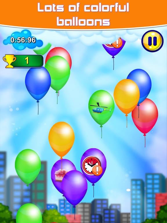 Balloon Pop - Balloon Game iPad Screenshots