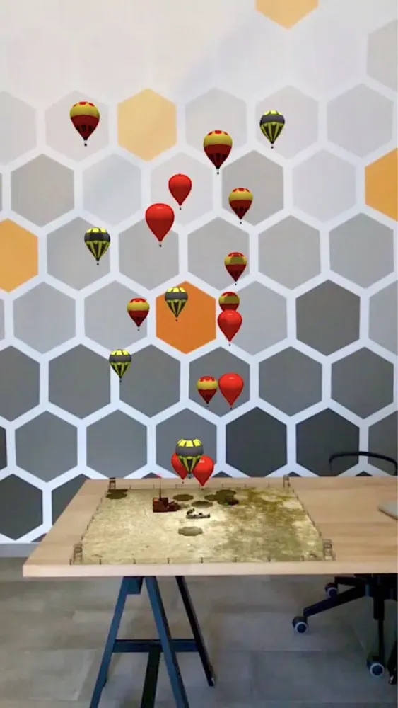 Ảnh chụp màn hình của Balloons Down