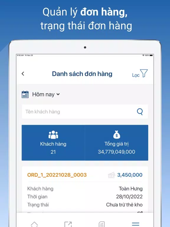 Niềm Tin - Phần mềm bán hàng iPad Screenshots