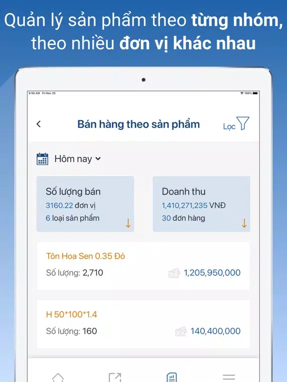 Niềm Tin - Phần mềm bán hàng iPad Screenshots