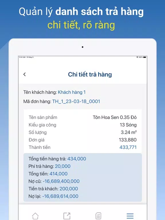 Niềm Tin - Phần mềm bán hàng iPad Screenshots
