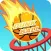 Dunk Ball on fire - Basketball