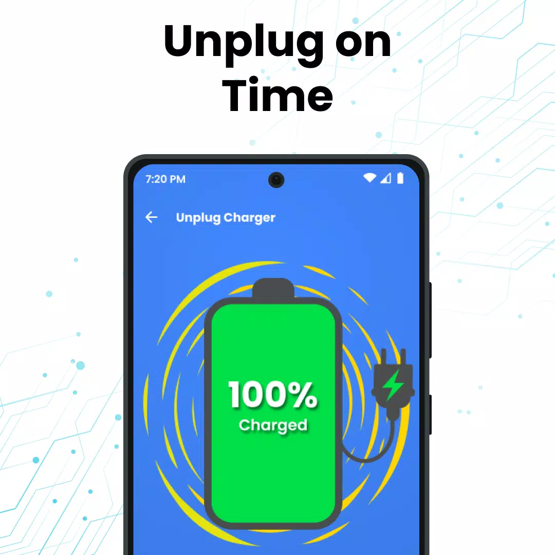 Full Battery 100% Alarm Screenshots