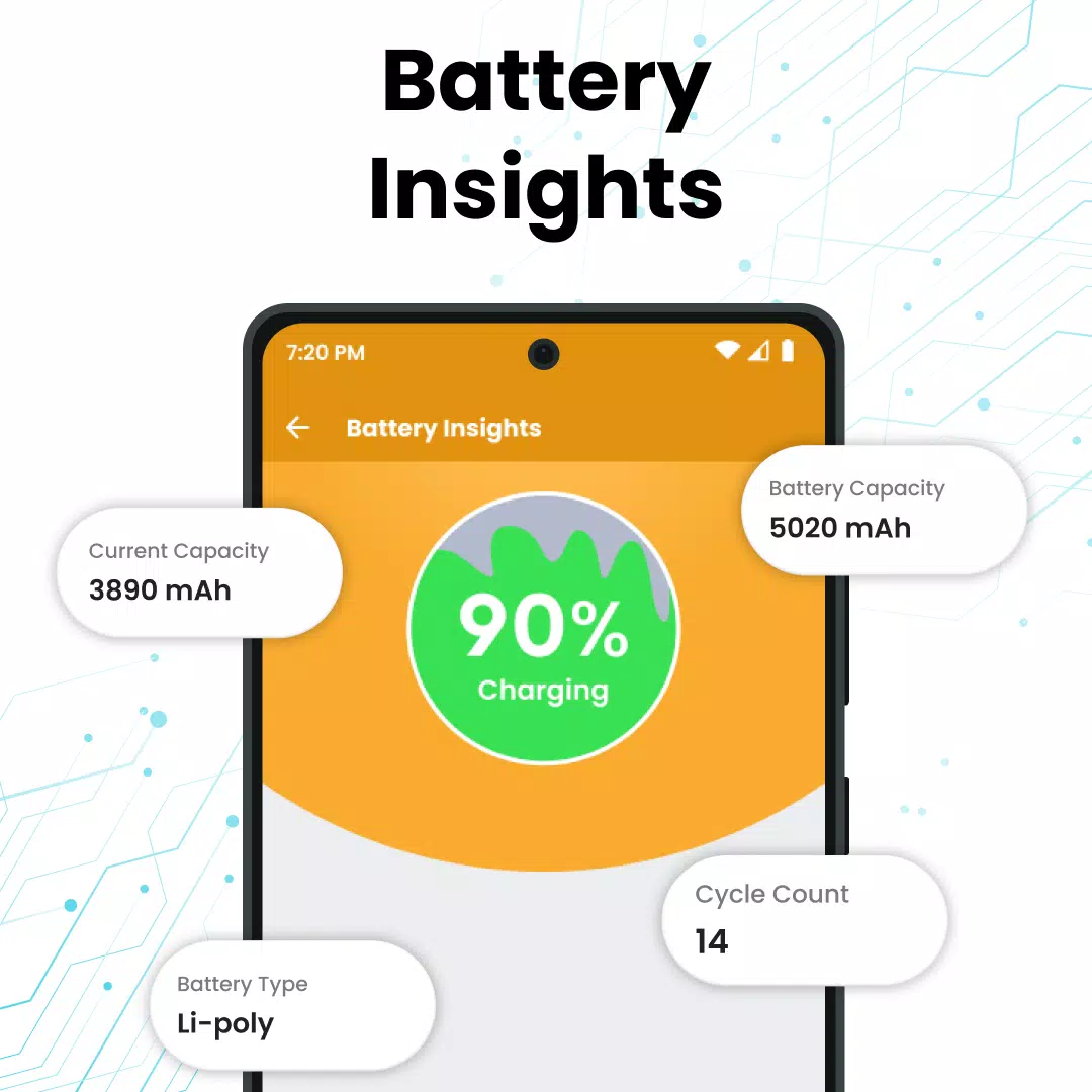 Full Battery 100% Alarm Screenshots