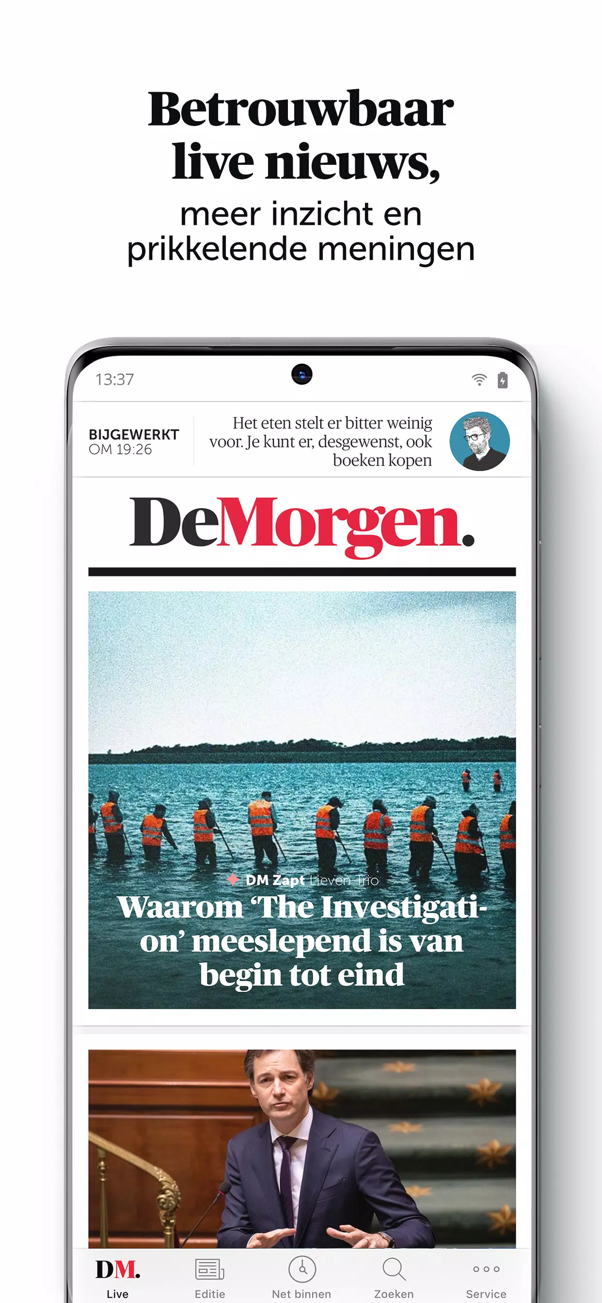 De Morgen Screenshots