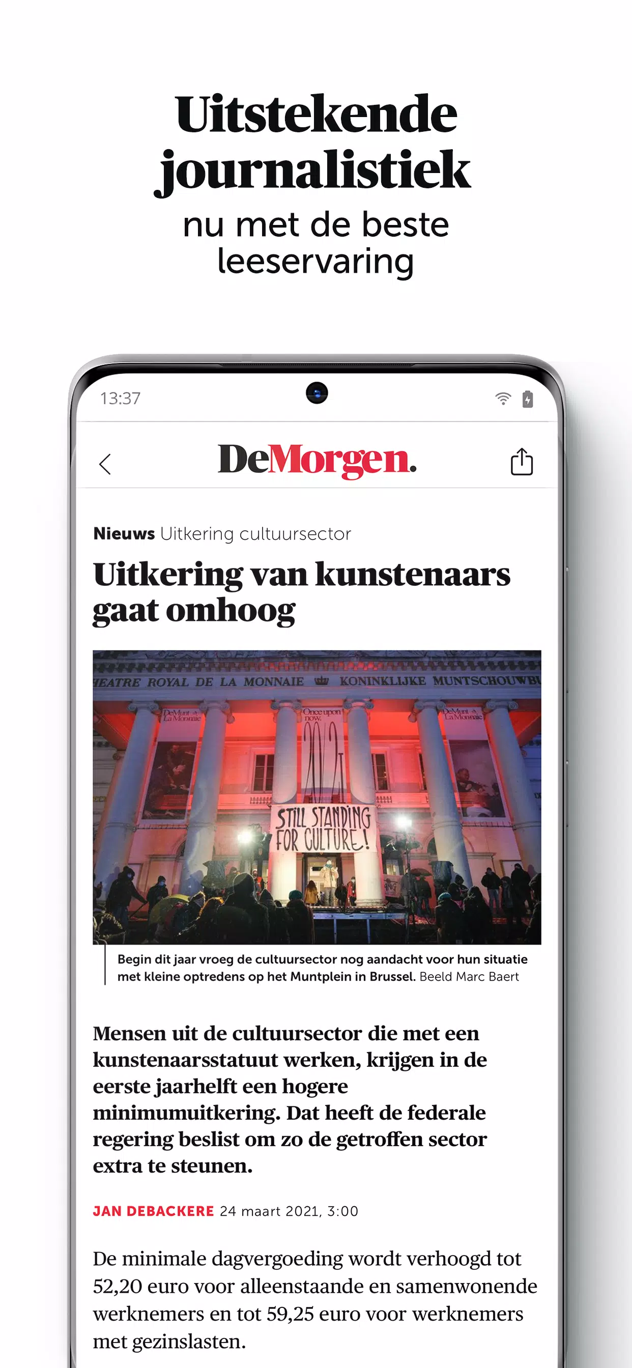 De Morgen Screenshots