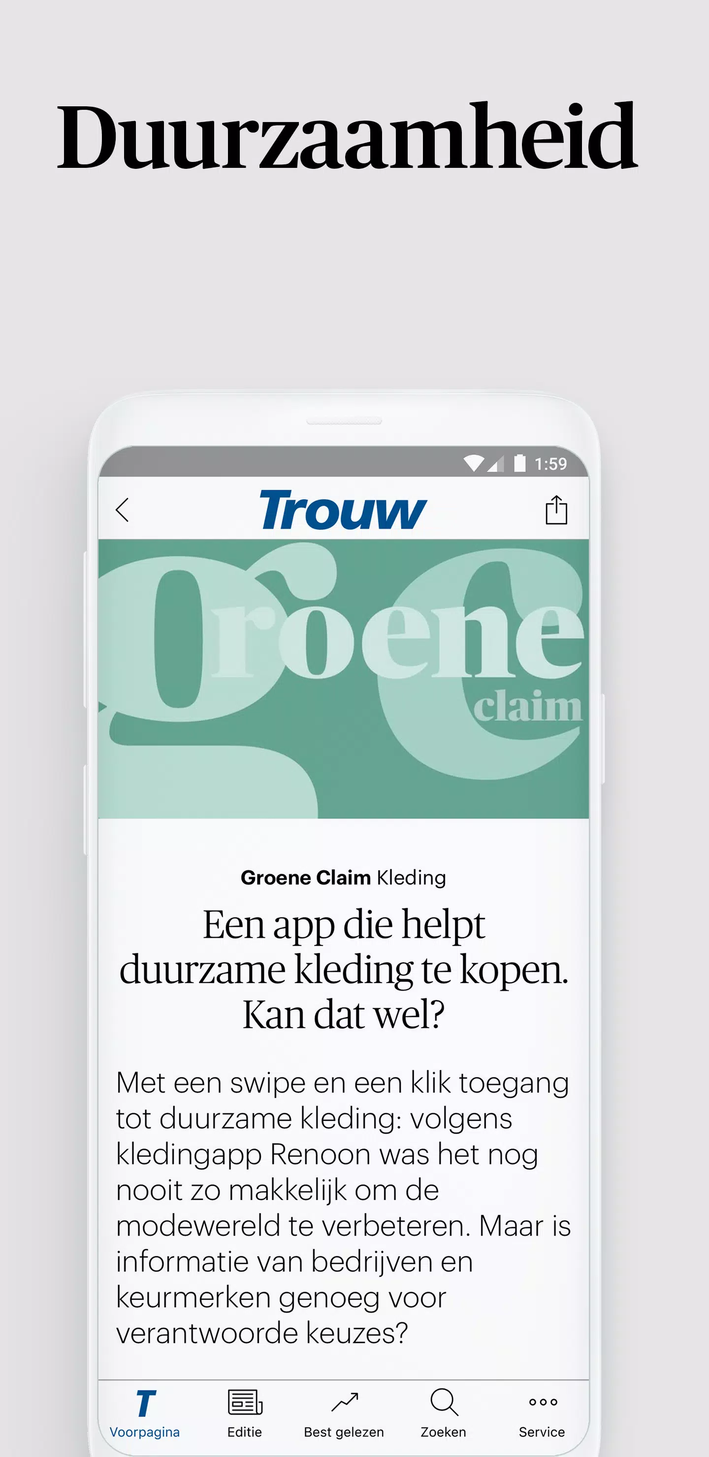 Trouw Screenshots