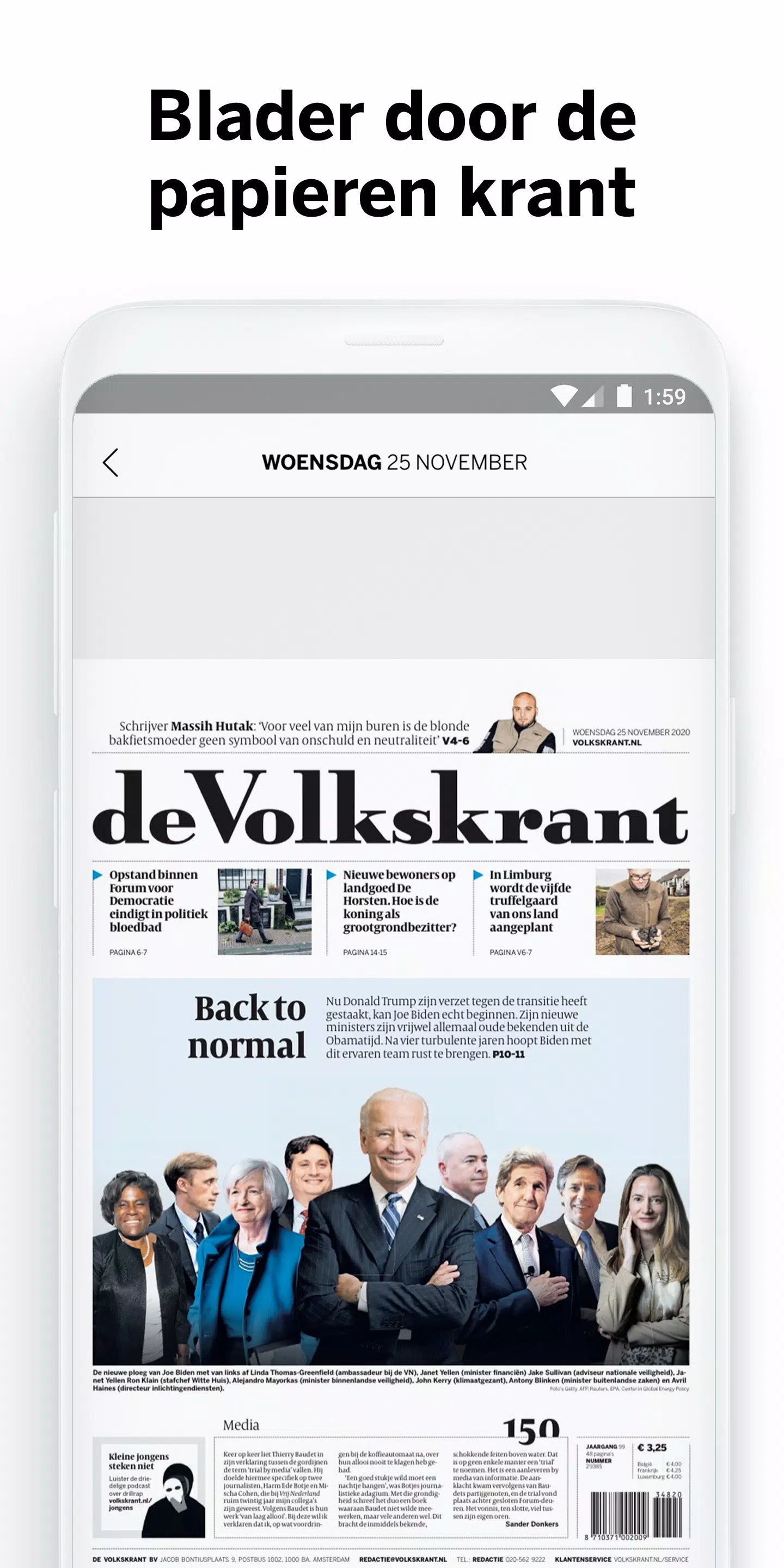de Volkskrant - Nieuws Screenshots