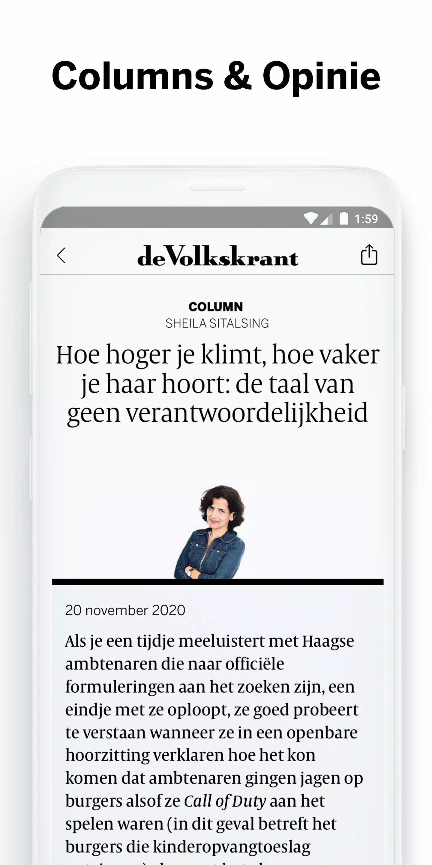 de Volkskrant - Nieuws Screenshots