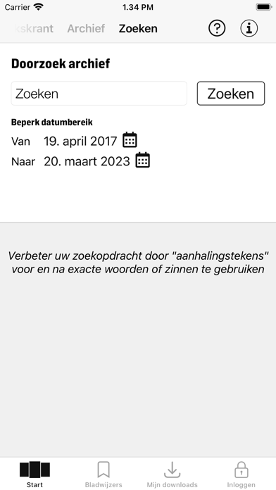 de Volkskrant Krant Screenshots