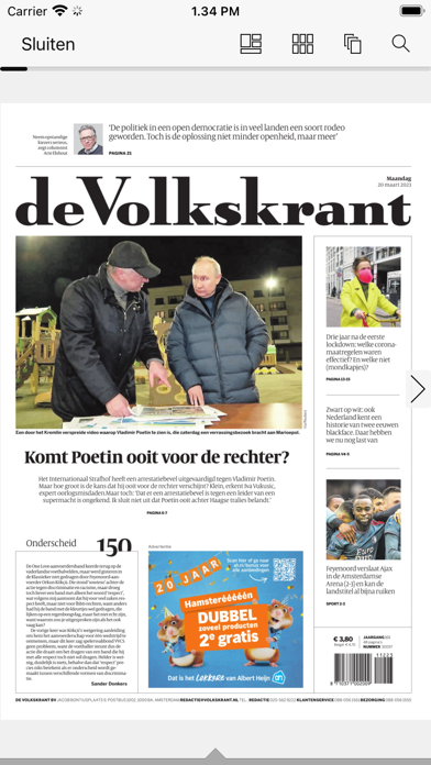 de Volkskrant Krant Screenshots