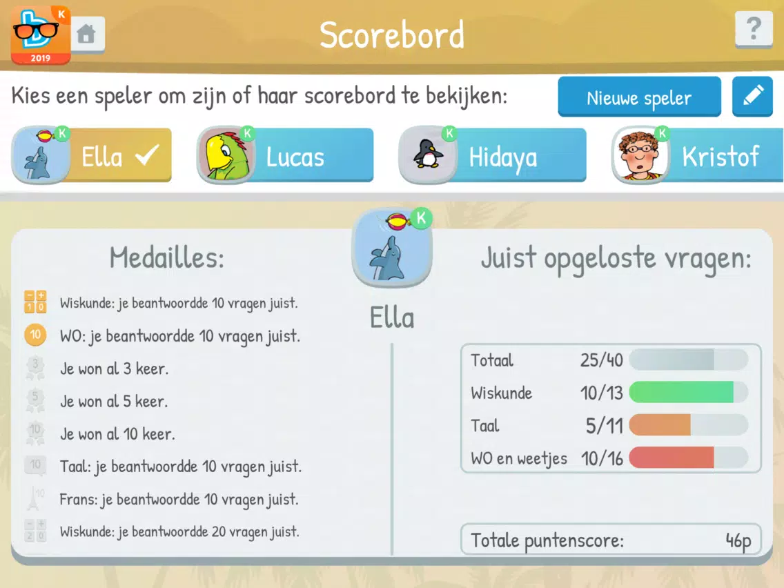 Zomerbingel 2019 kleuters iPad Screenshots