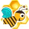 Bee Collects Honey