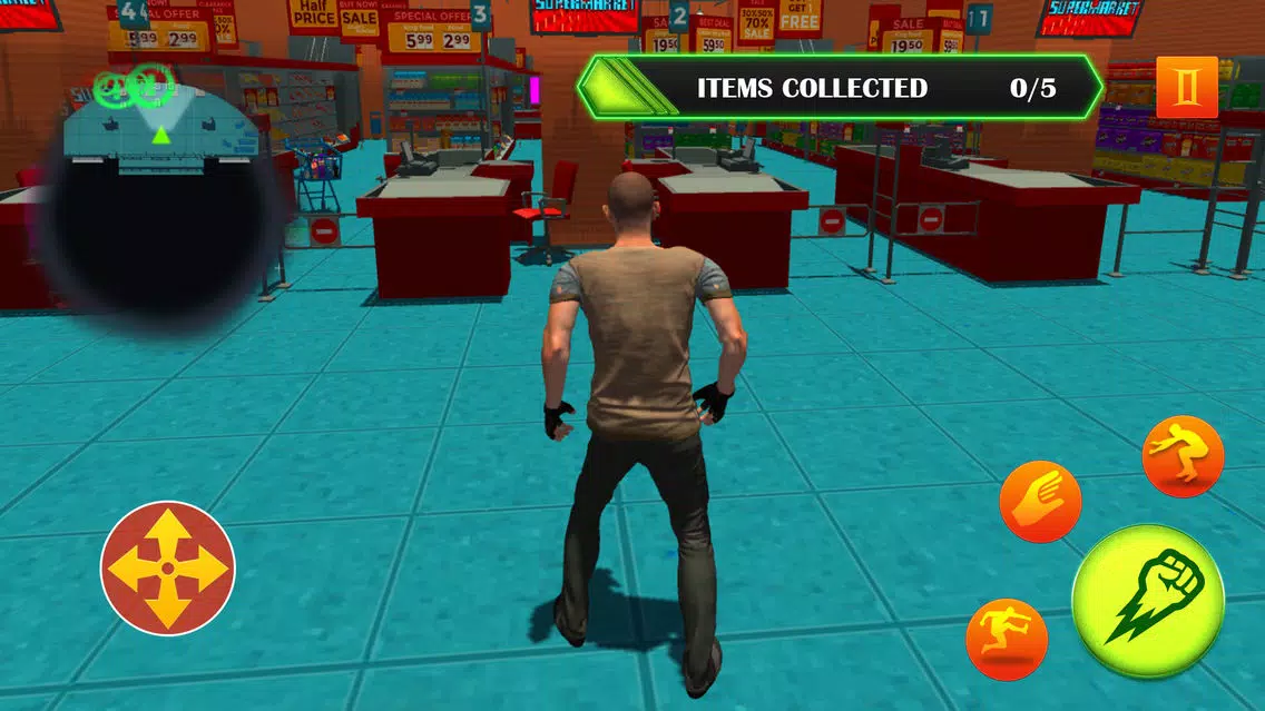 Supermarket Robbery Crime Game Screenshots