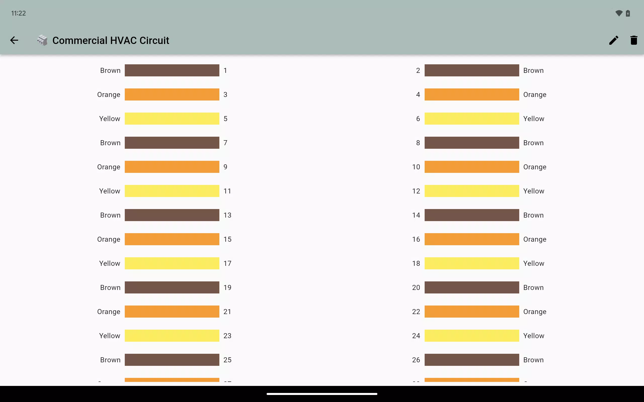 Circuit Wiring Colors Screenshots