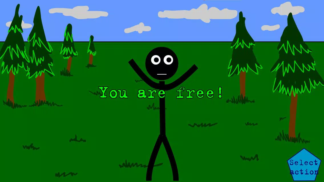 Tangkapan skrin Stickman - Jailbreak Escape 2