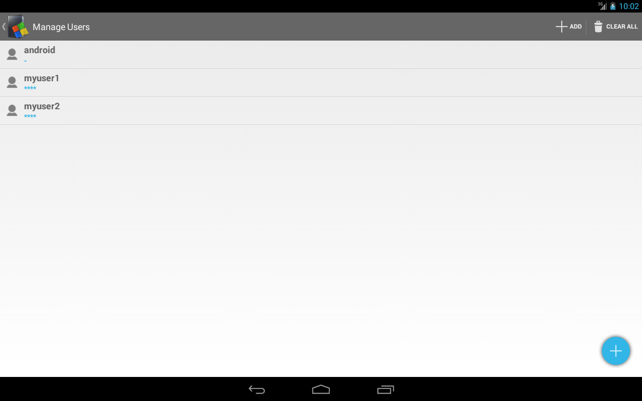 SambaDroid Screenshots