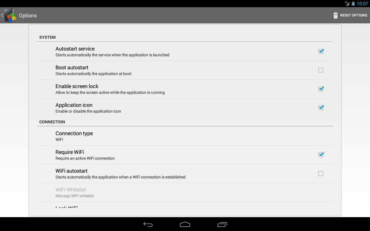 SambaDroid Screenshots